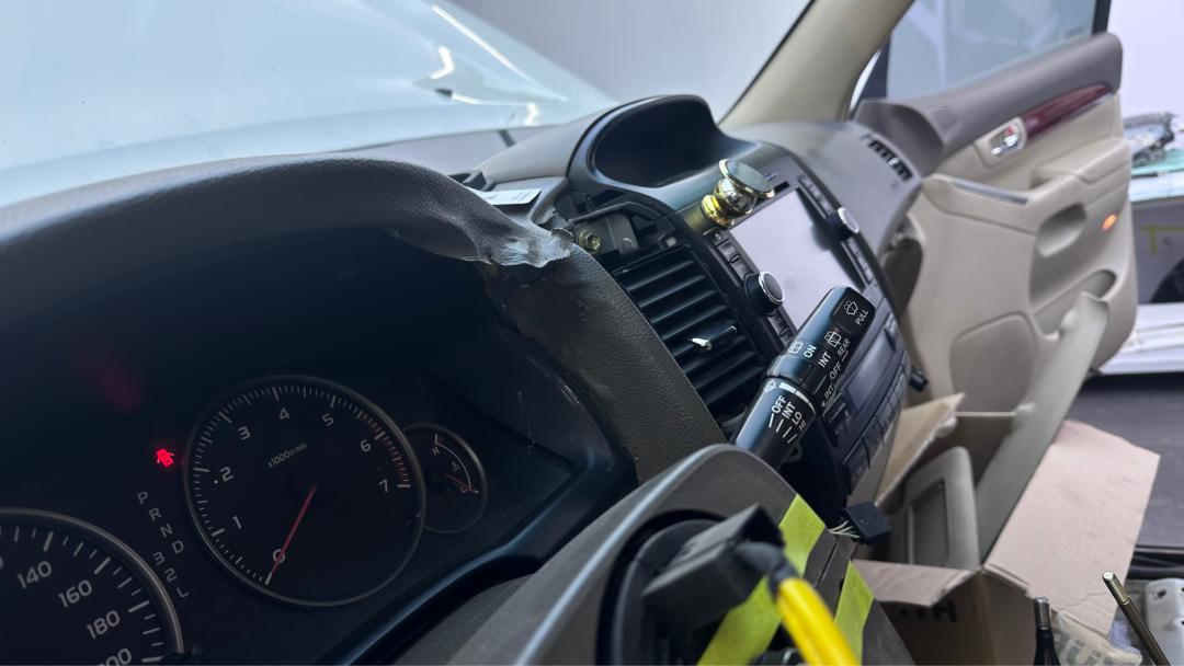 06年丰田霸道汽车翻新全过程,从山西拉回来的车