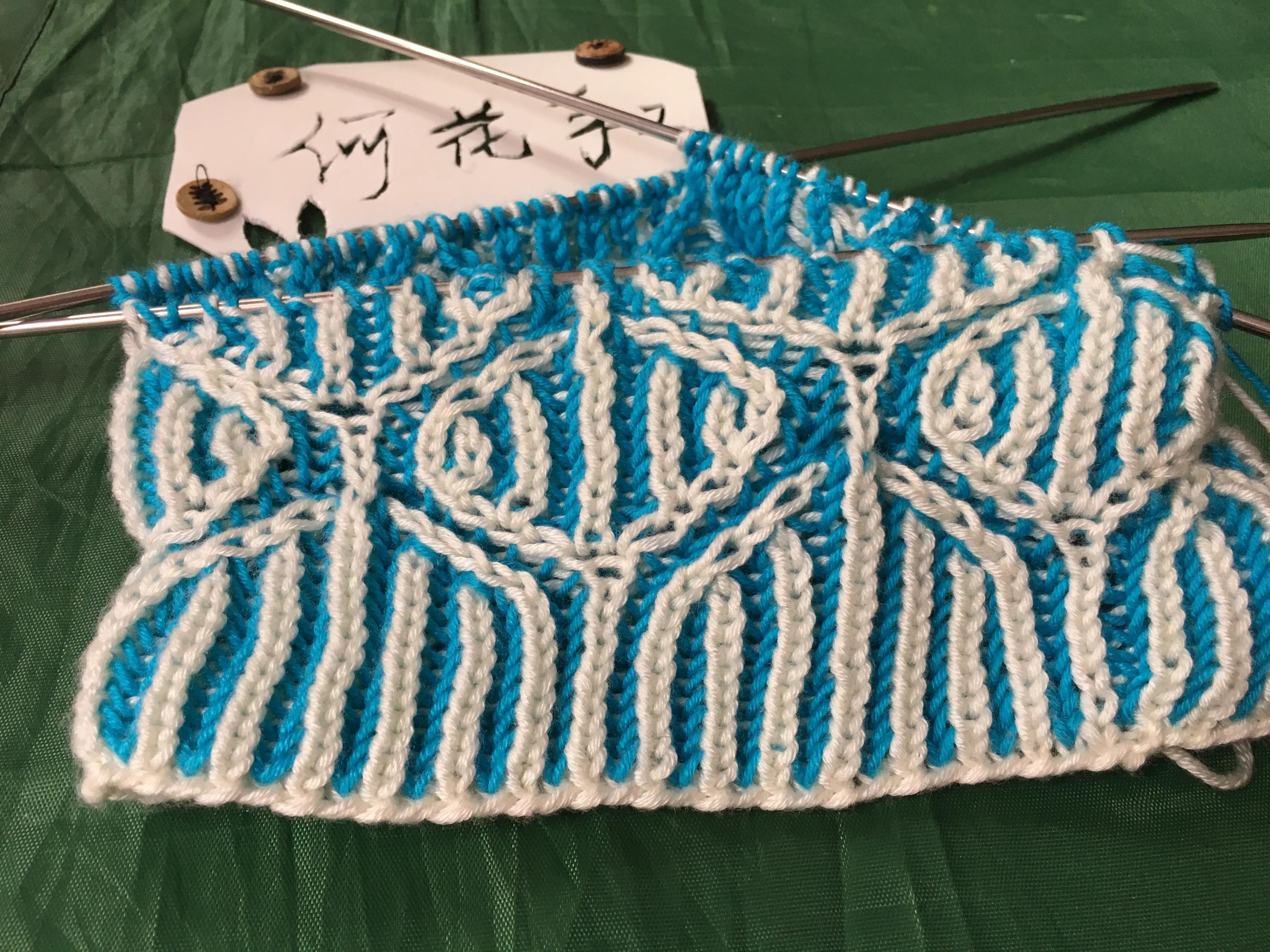 新款八字版灯笼花样,灯笼帽子编织教程大全视频