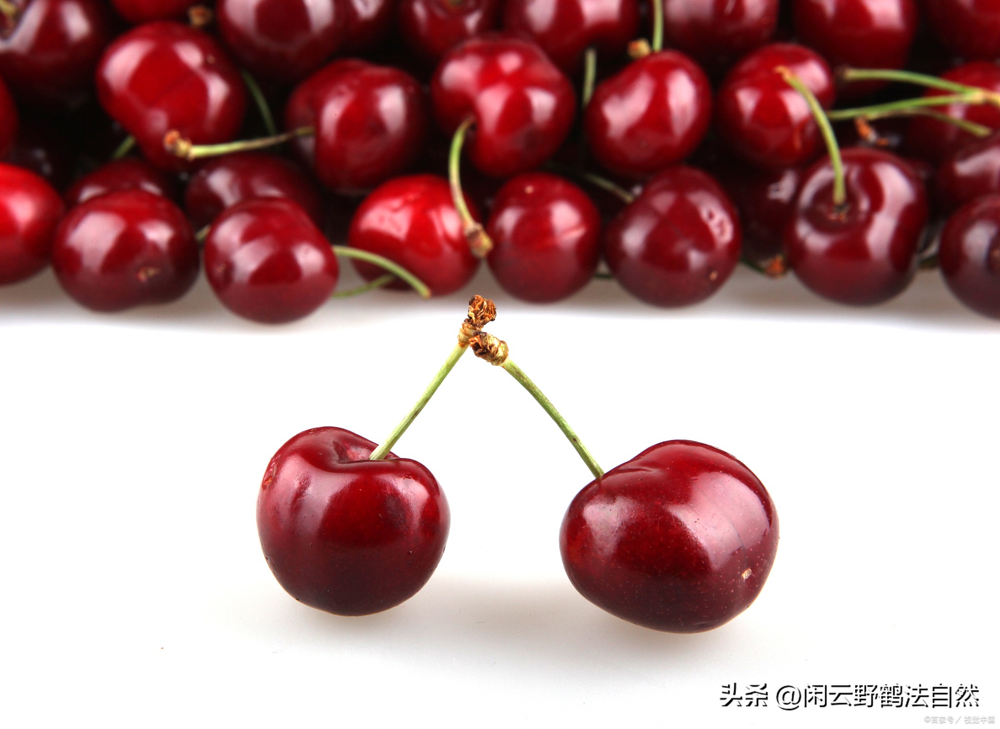 面若桃花，美女好逑。樱桃吃出女生好容颜