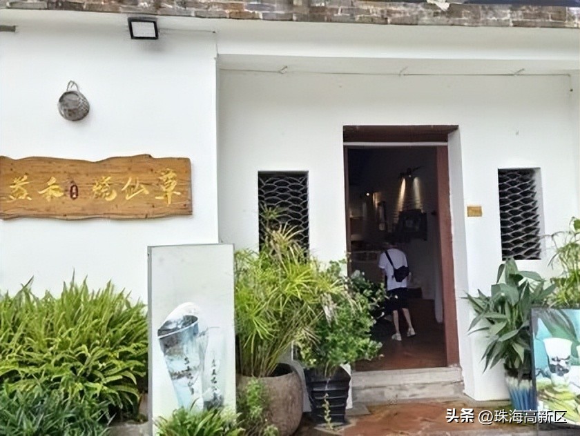 古色古香的明清风格的美食古街,古街古巷古村落风景到此一游