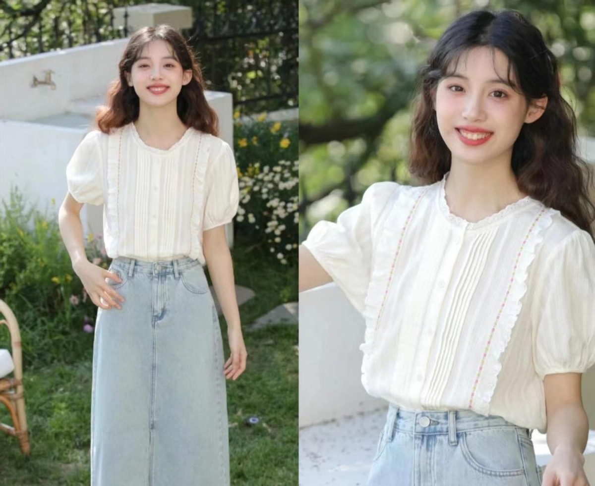 夏天别再一身黑这样穿减龄又清新,冬天别穿一身黑这款颜色超显白