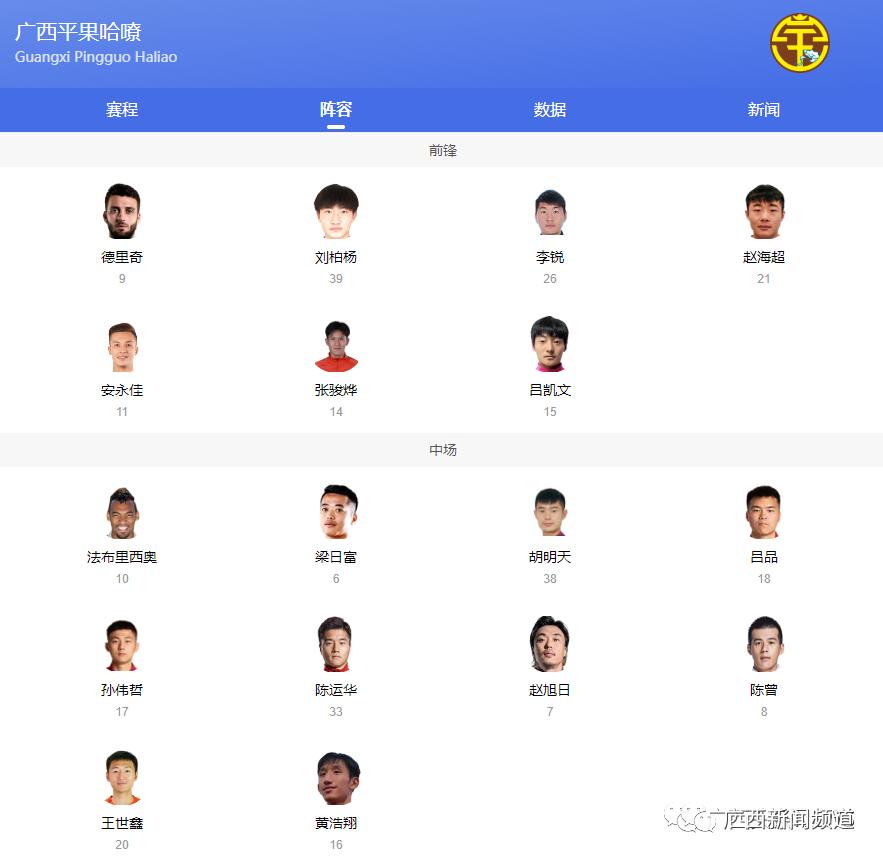 平果哈嘹引入多位前国脚！广西首个中超球队有望诞生