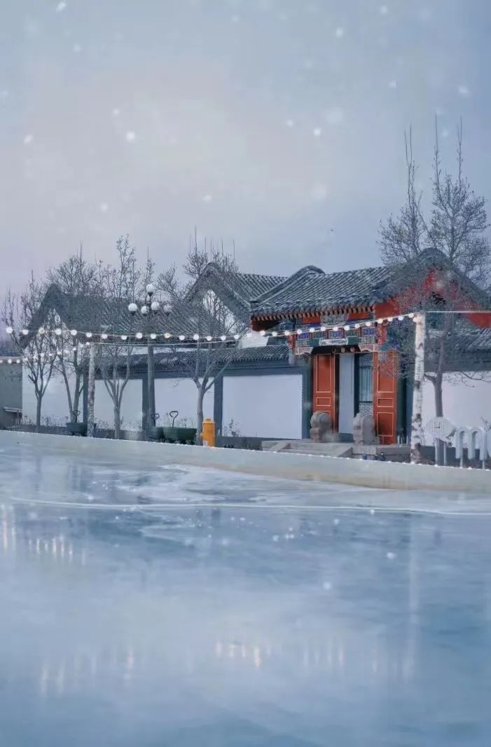 滑冰玩雪,滑冰场旅游