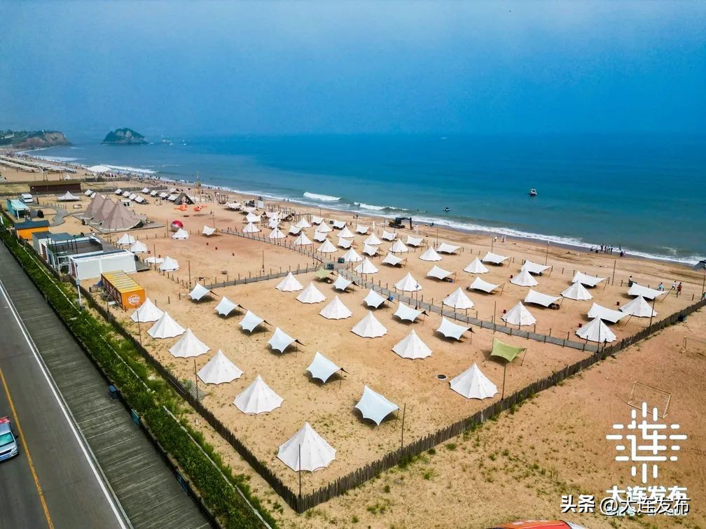 大连可以洗澡的海滩,大连既可以赶海又能洗海澡