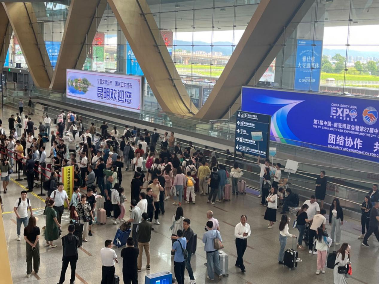 昆明长水机场2024年夏秋航季,昆明长水机场东方航空航线图