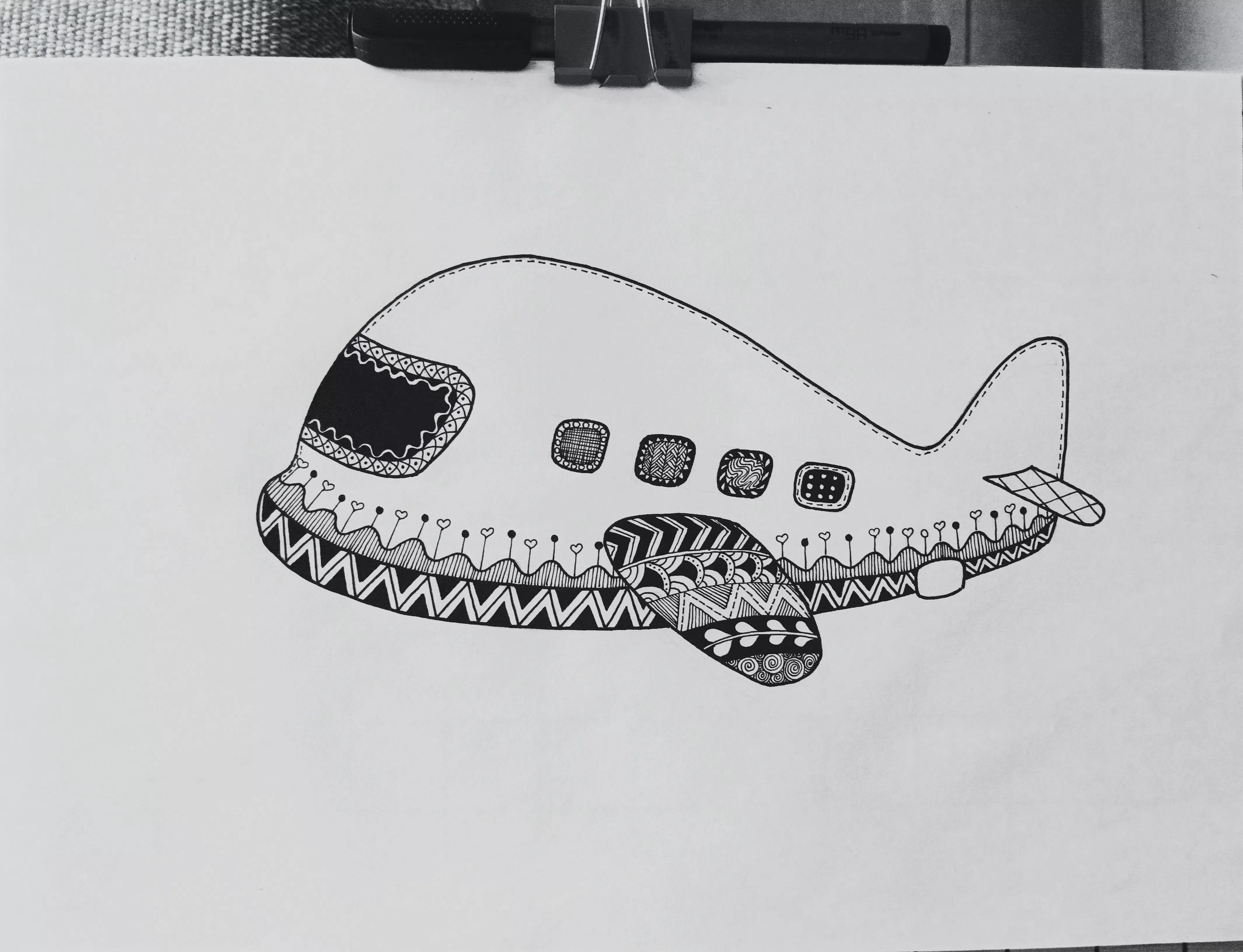 小飞机绘画技巧,小飞机绘画简笔画