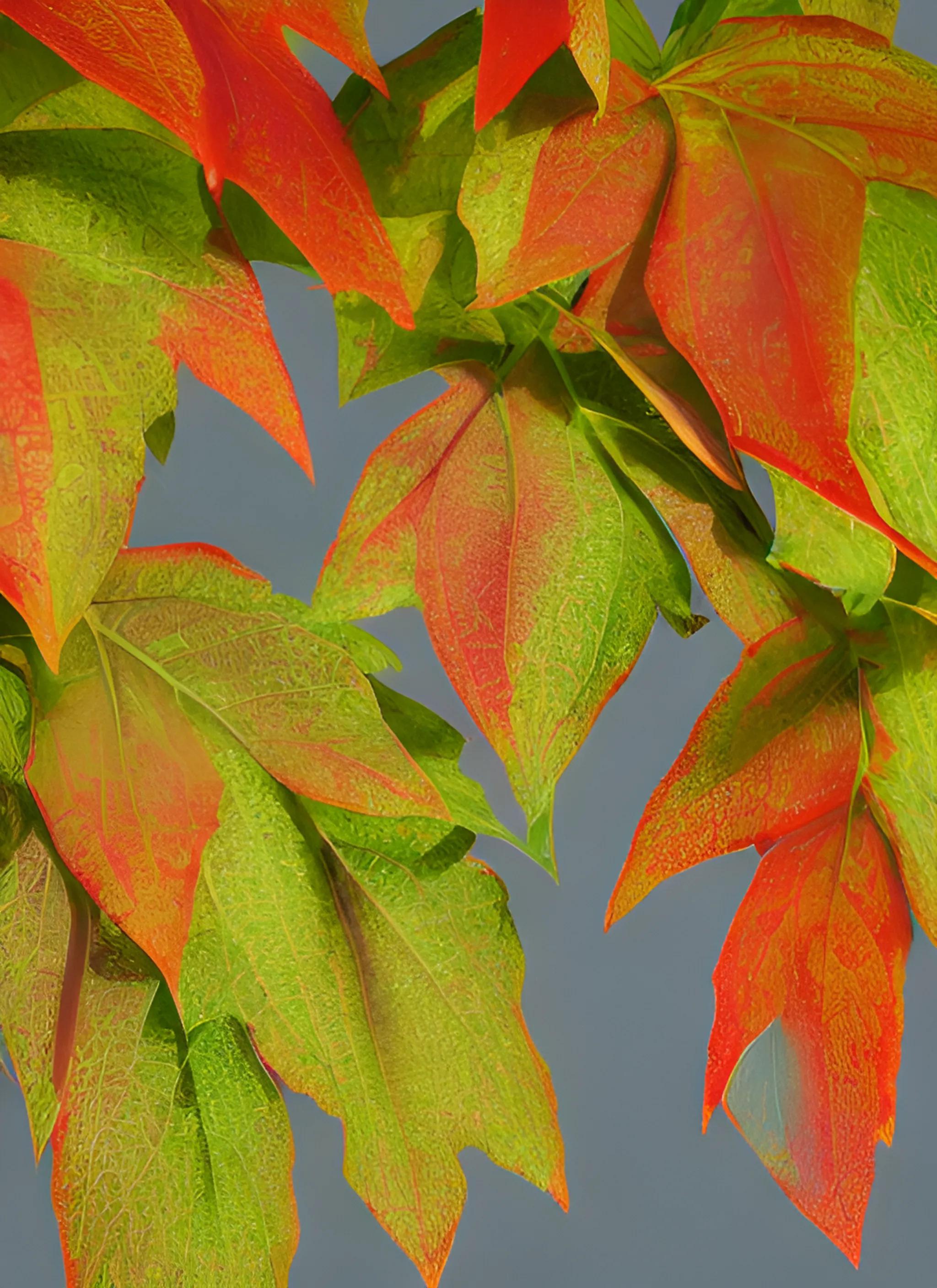 3叶爬山虎秋天叶子变红吗,爬山虎的叶子是先变红还是先变黄