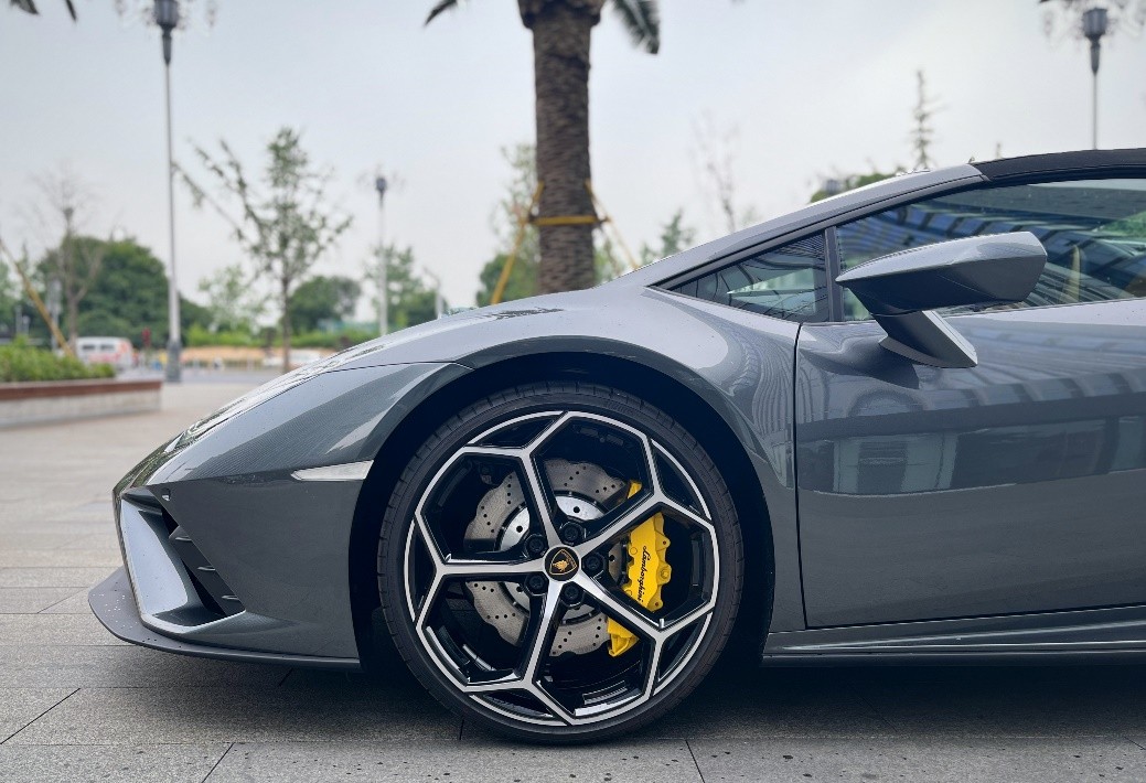 兰博基尼huracanevo硬顶敞篷街拍,兰博基尼huracnevo特别版