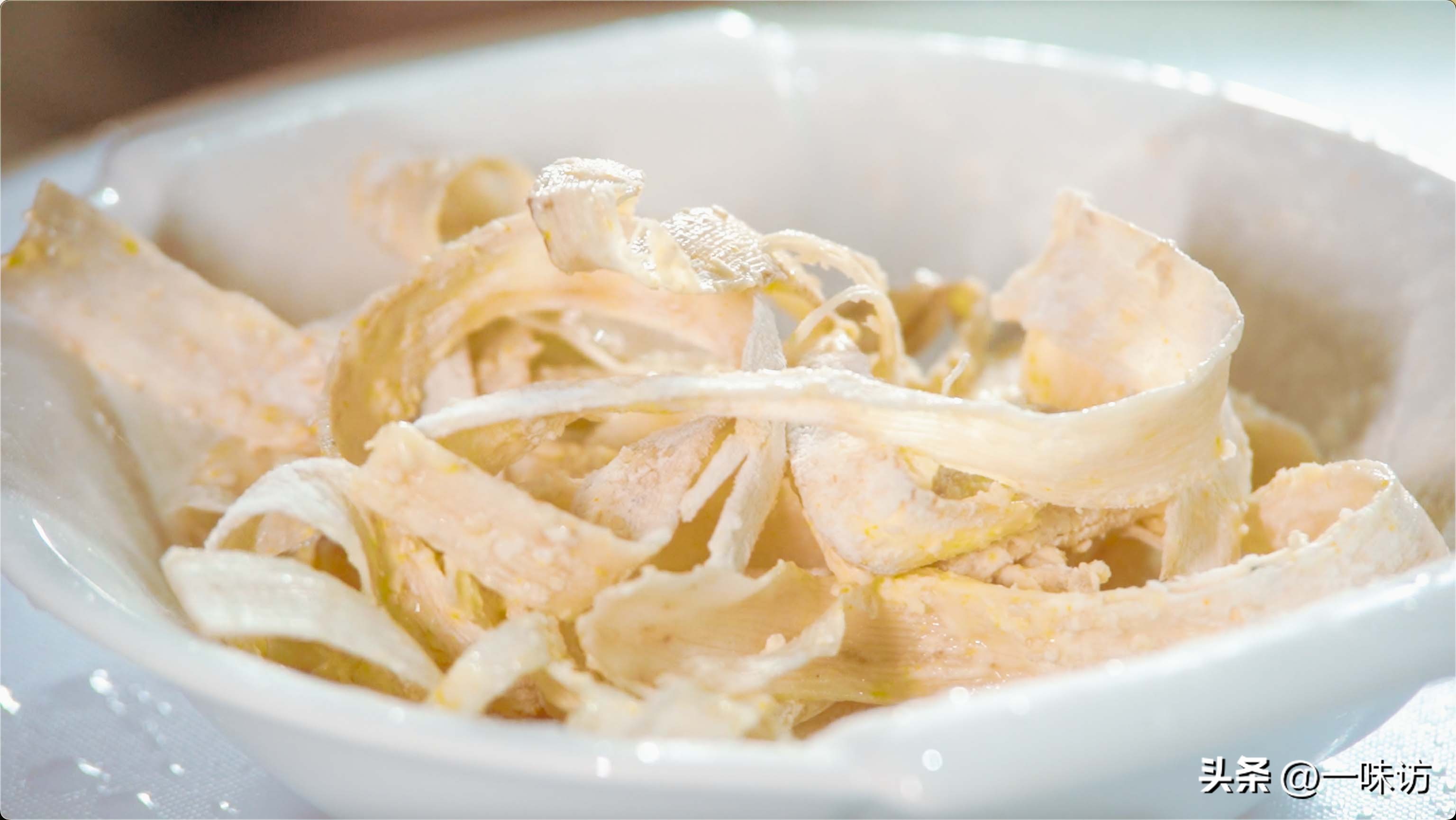 牛蒡切条,香脆牛蒡做法