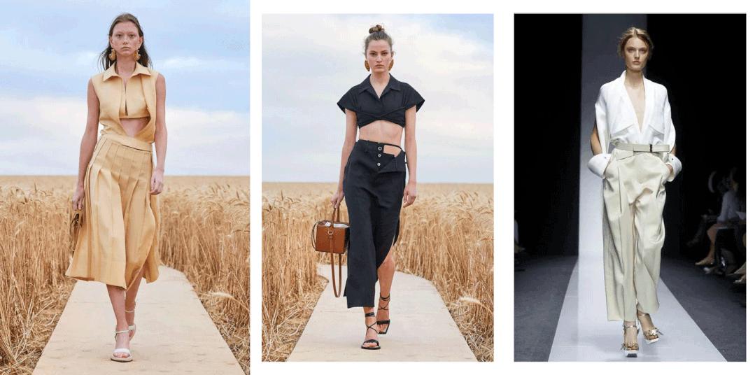 自带洒脱和优雅气质的衬衫款式,时尚气质不规则衬衫设计感上衣