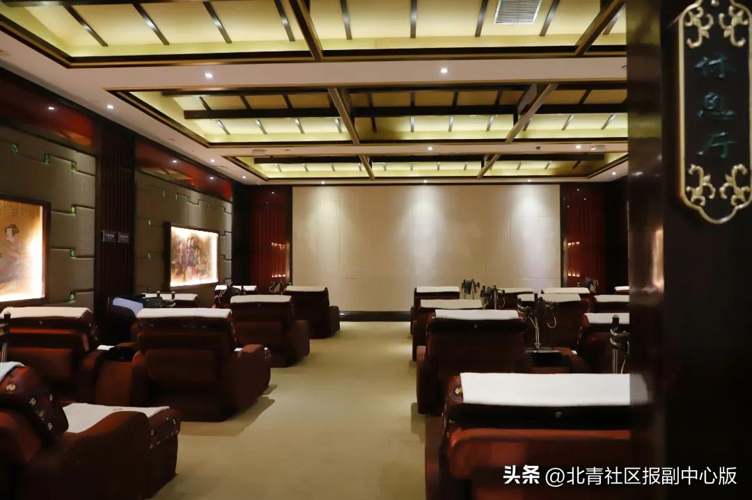 北京通州乔庄温泉度假村,园林温泉区