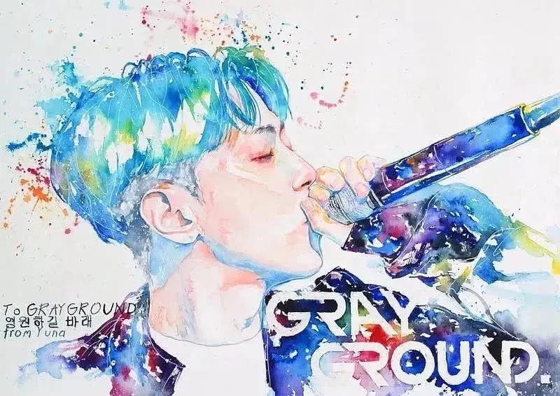 他是抖音水彩第一人，画面充满水墨意境，质感优秀！150万人盛赞