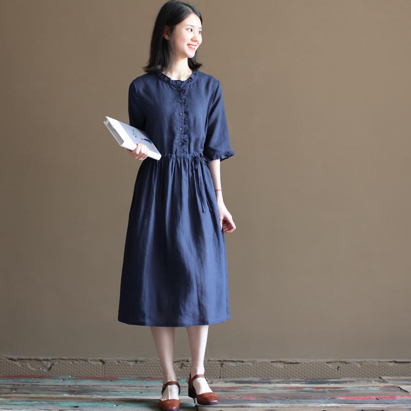 亚麻极简穿搭高级感,亚麻风格穿搭女生