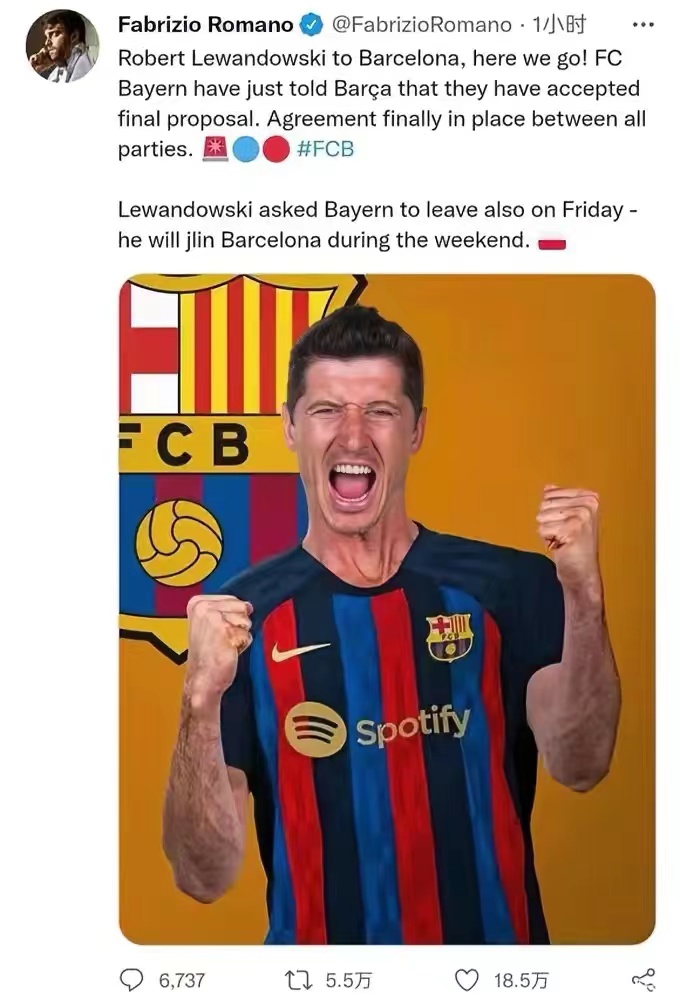 莱万多夫斯基正式亮相诺坎普球场,莱万多夫斯基诺坎普