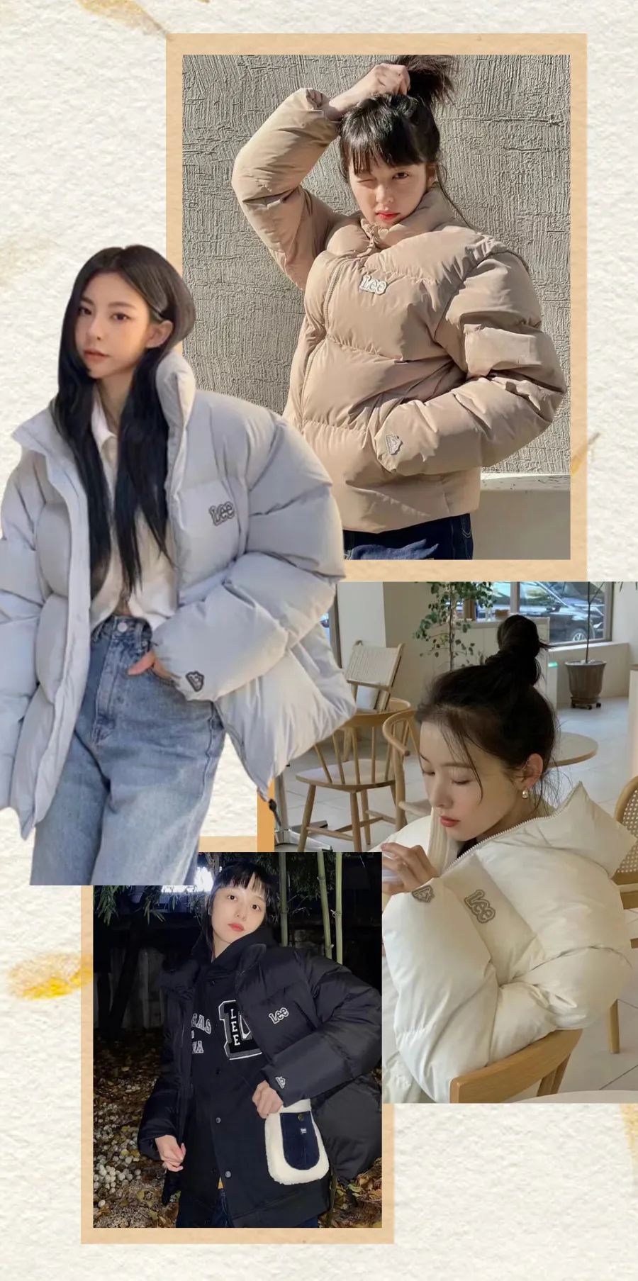 白色长款羽绒服韩系裙子穿搭,今年流行穿搭羽绒服加什么靴子