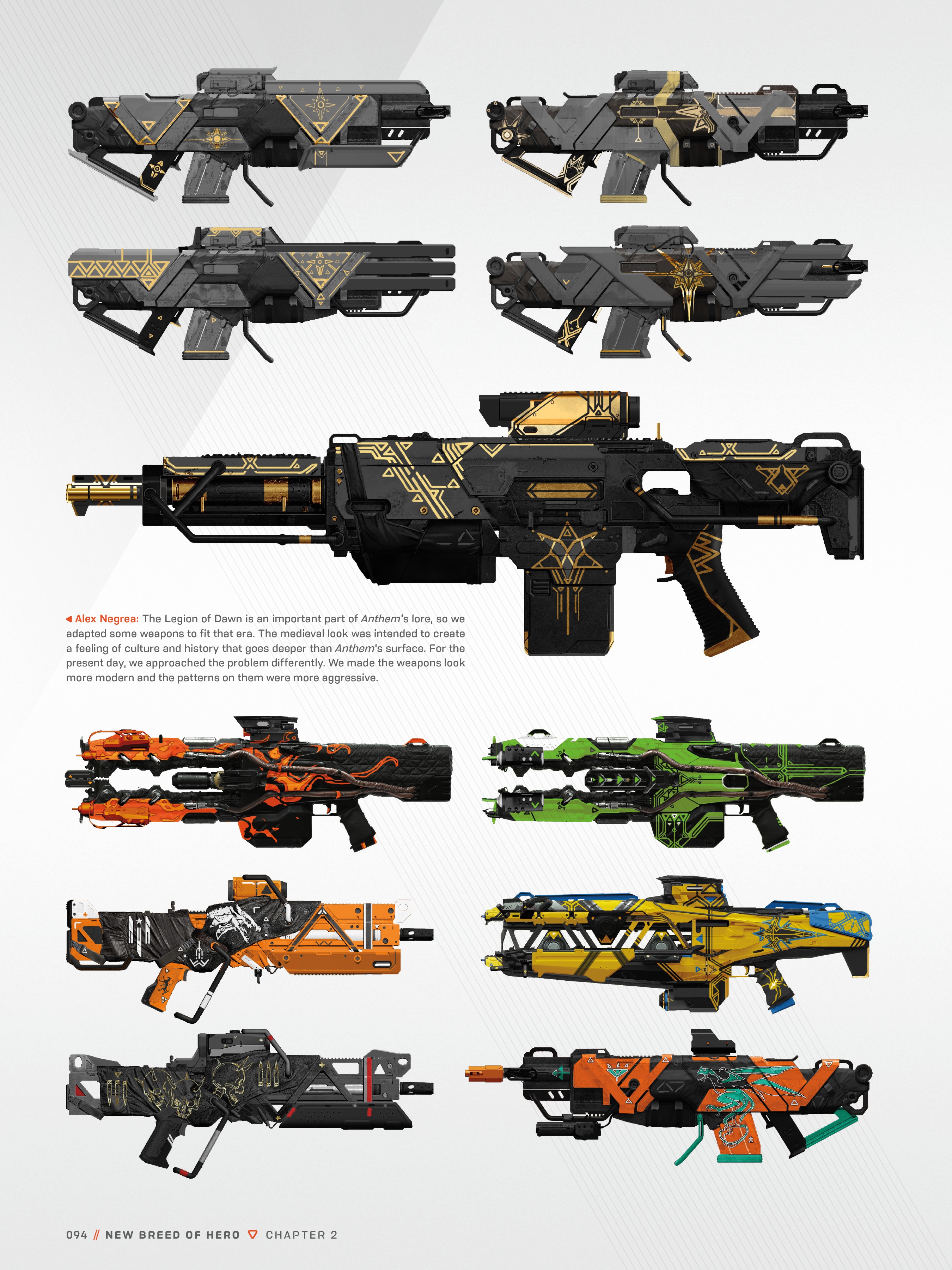 科幻怪与机械战甲的圣歌｜游戏TheArtofAnthem官方艺术设定集