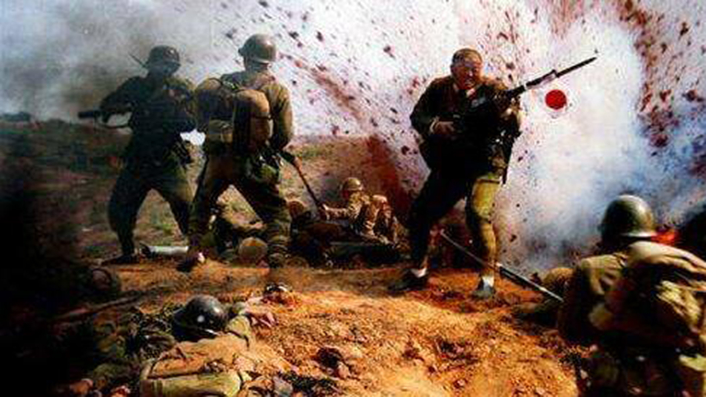 1944年血战柳林坡：曾玉祥孤身杀敌，杀疯了！180名鬼子死伤惨重