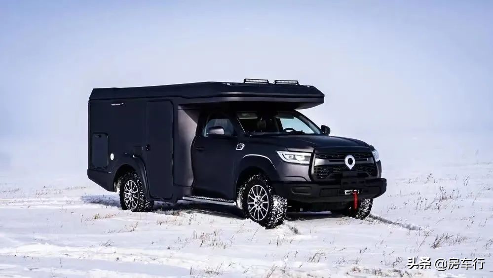 道奇公羊皮卡越野房车2022新款,2022款长城全尺寸大皮卡房车视频