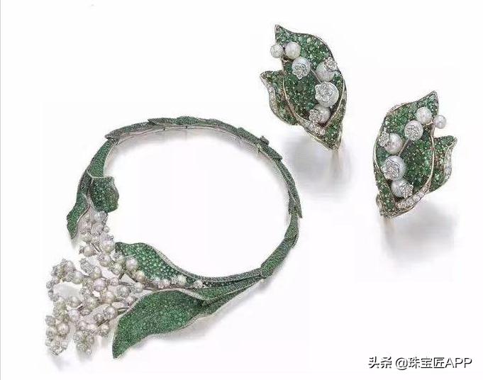 最火的网红元素，铃兰花开，幸福自来！35款珠宝打造你的铃兰花园