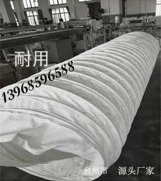 水泥干灰散装机加厚耐磨帆布伸缩布袋内外袋骨料熟料散装伸缩袋