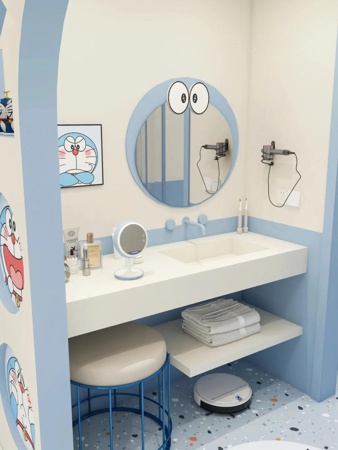 卫生间3色效果图,30款卫生间干区效果图