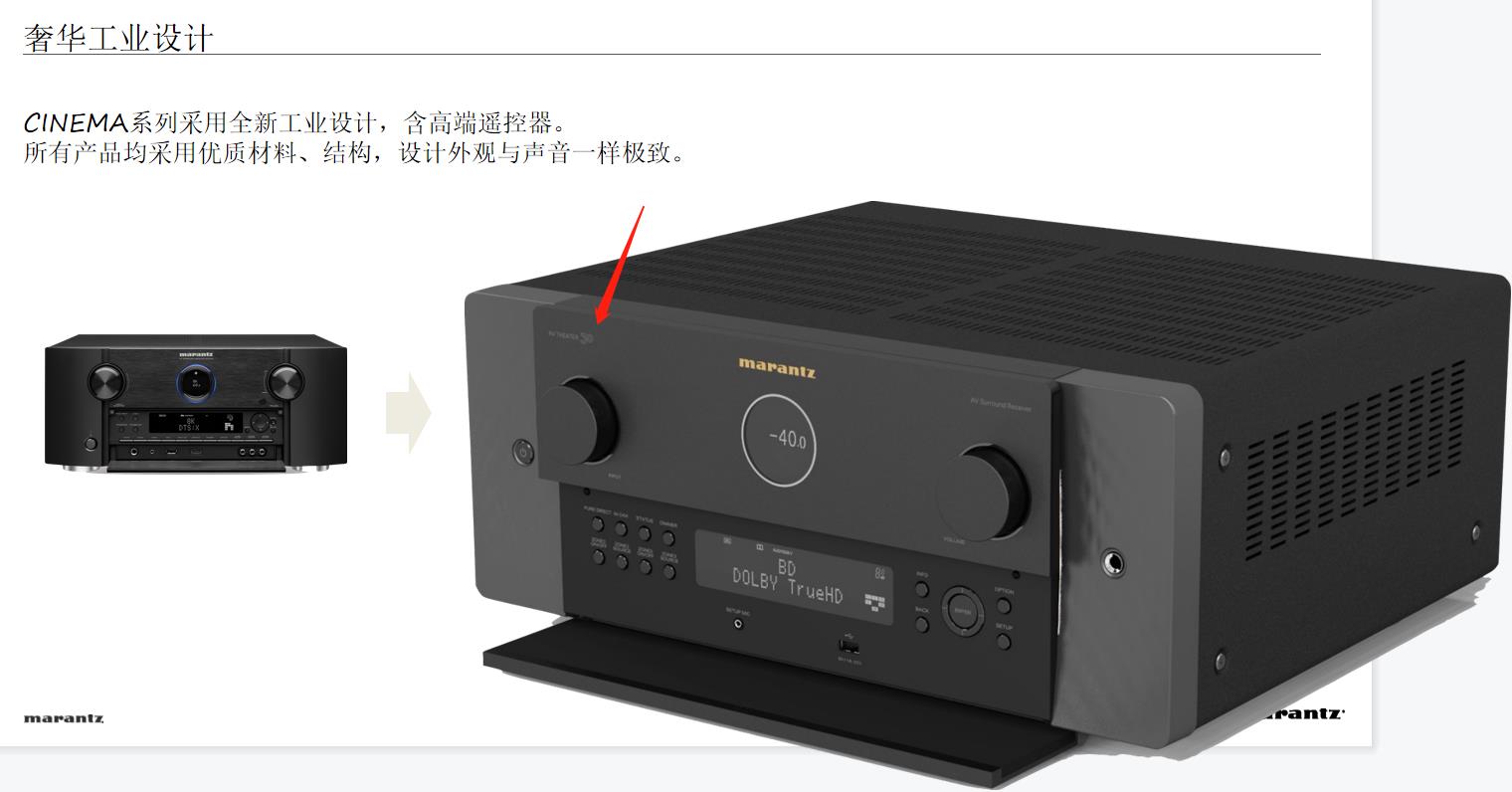 马兰士cinema40是纯前级吗,马兰士cinema40背面图