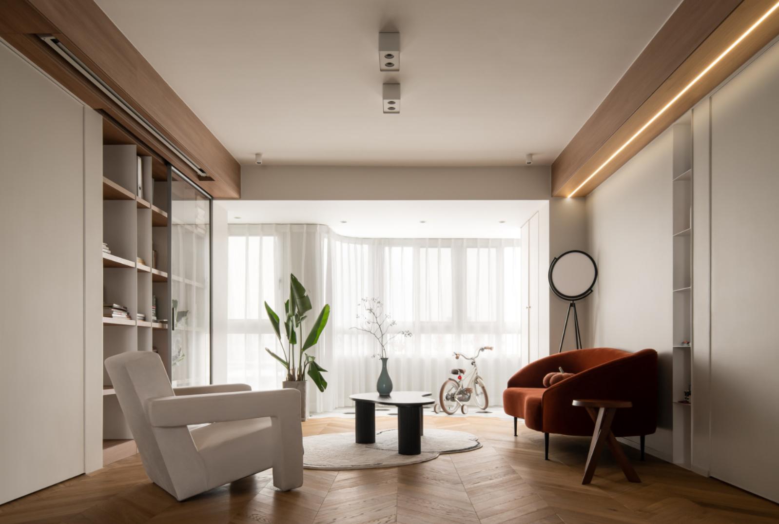 设计师简单装修也能接地气的舒服,家居装修设计100平7万装修