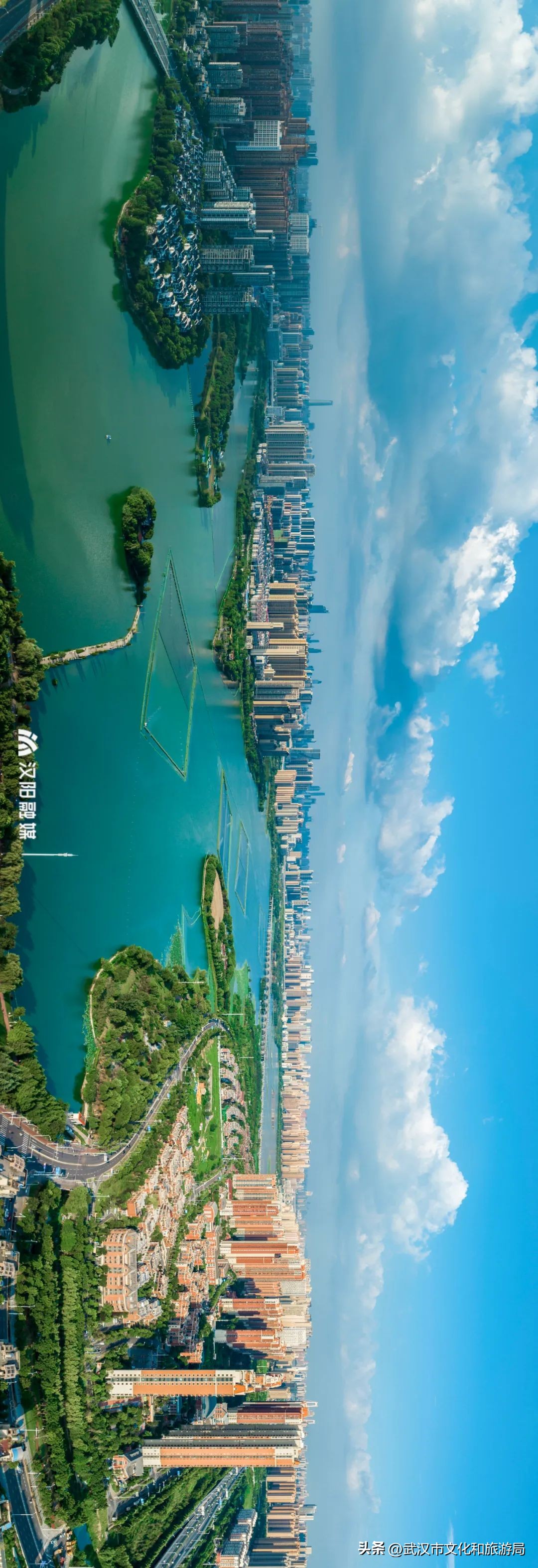 人均绿地面积第一,汉阳人人有份