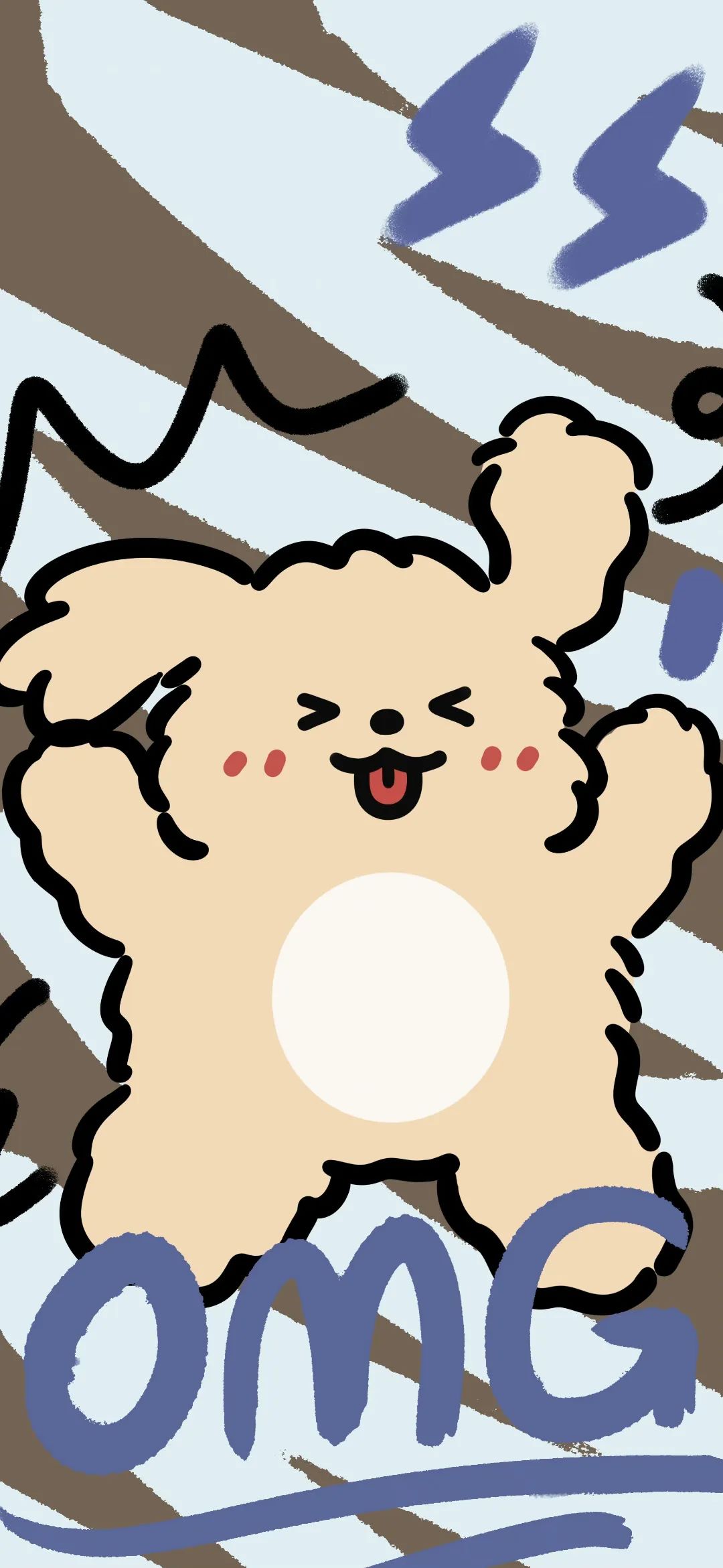 卡通背景素材可爱,可爱卡通聊天背景图片