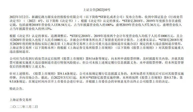 st新亿会退市吗,st新亿退市后在三板表现会如何