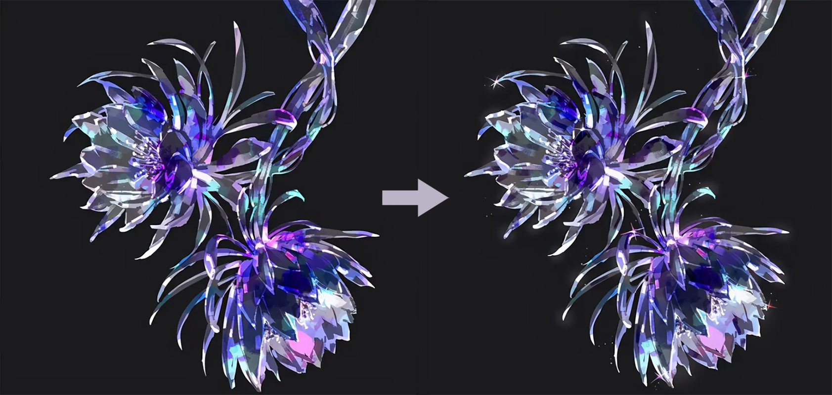 手绘画珍珠教程,金沙的绘画技法