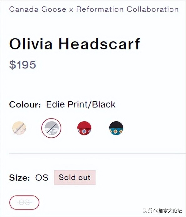 canadagoose羊毛帽,canadagoose限定款