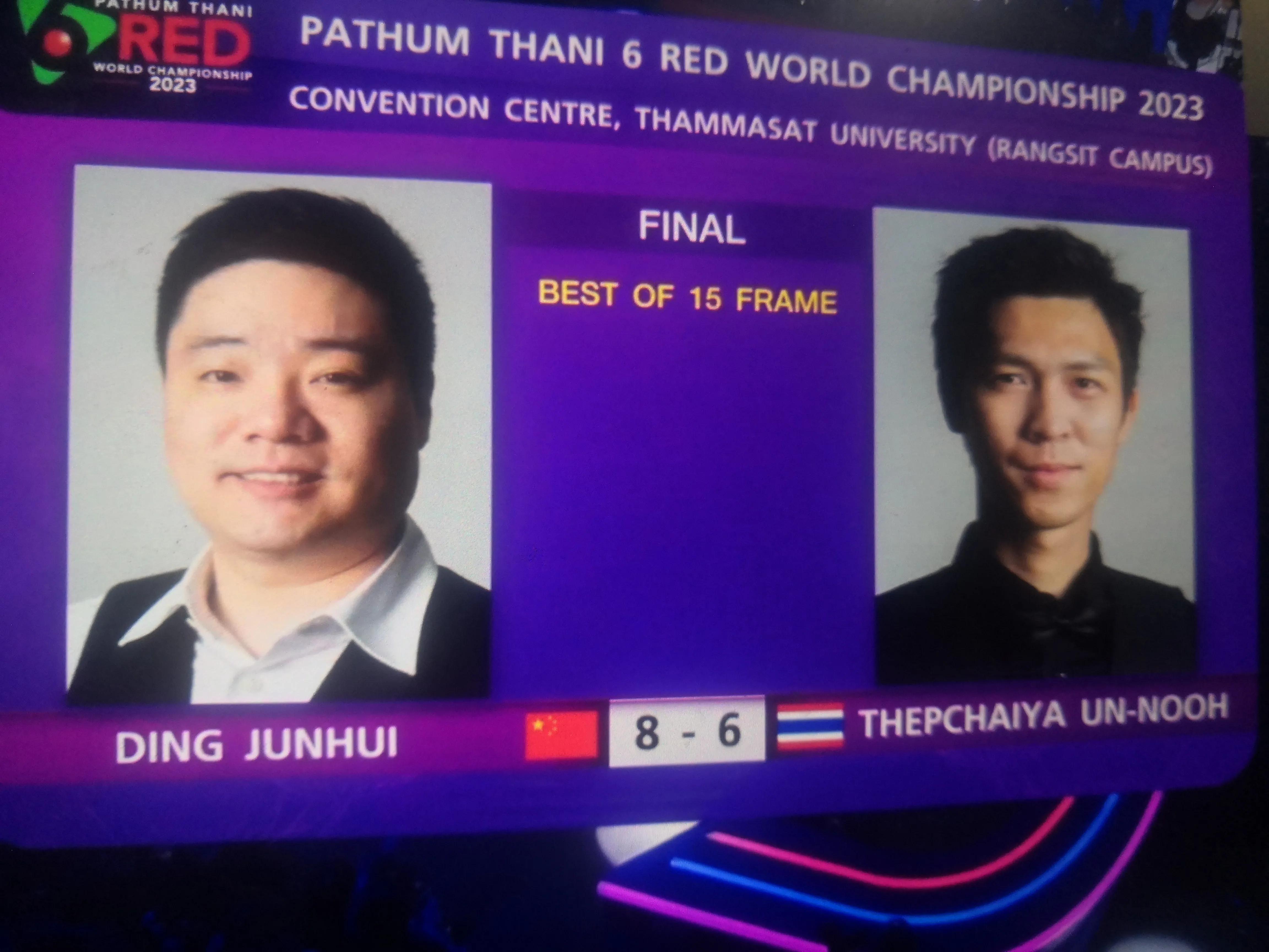 丁俊晖目前的成绩,丁俊晖6比0险胜