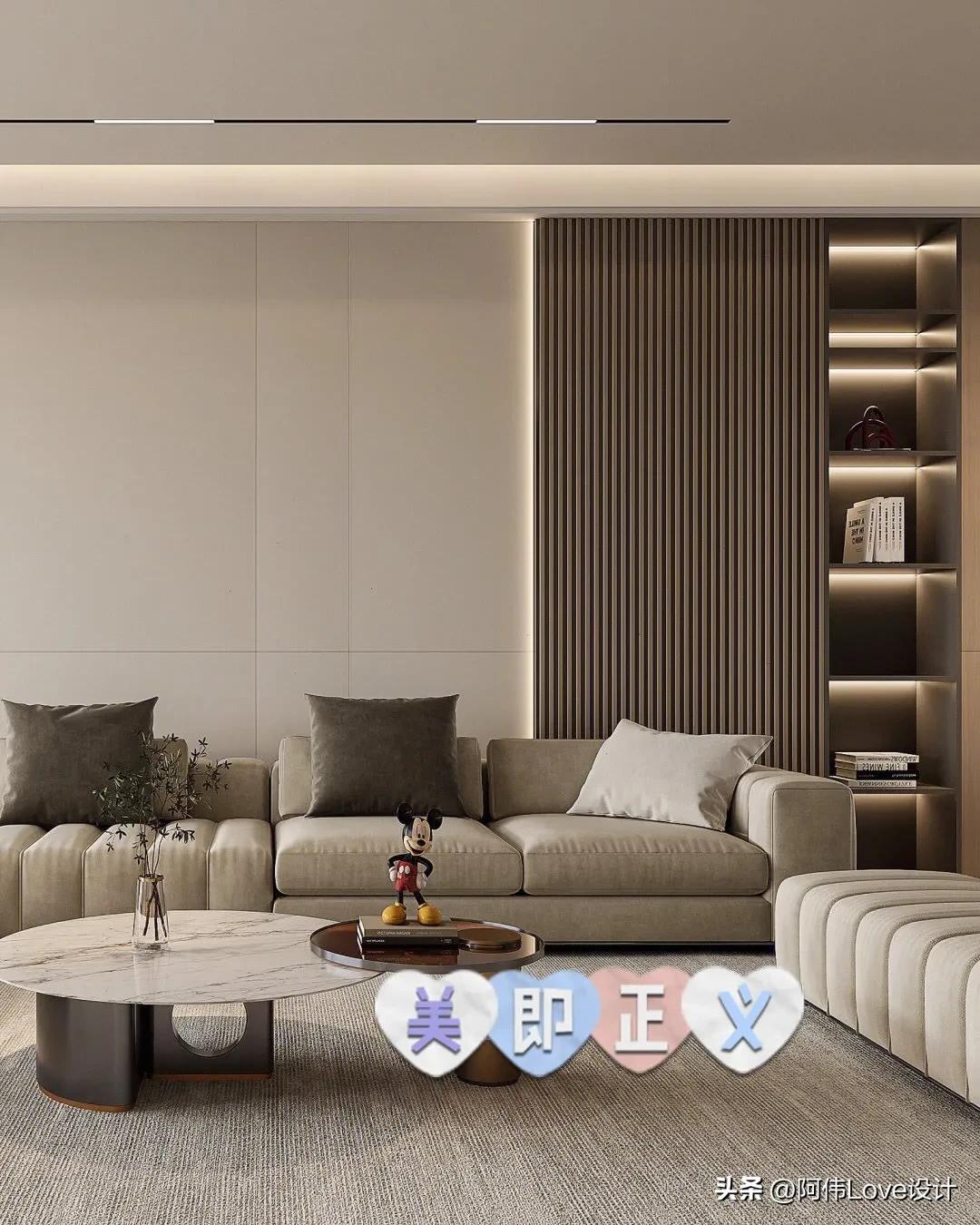 2021流行沙发背景墙挂画,100款最新沙发背景墙设计值得收藏