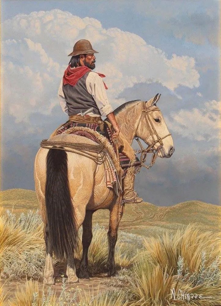 潘帕斯草原的牛仔，孤独与勇敢的化身——高乔人