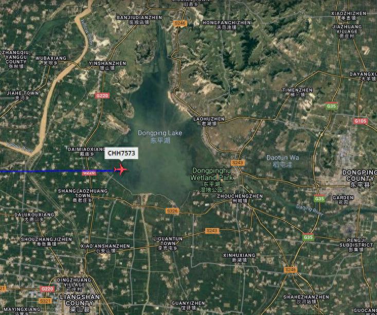 9月19号，一架西安飞往青岛的航班到达河南安阳……