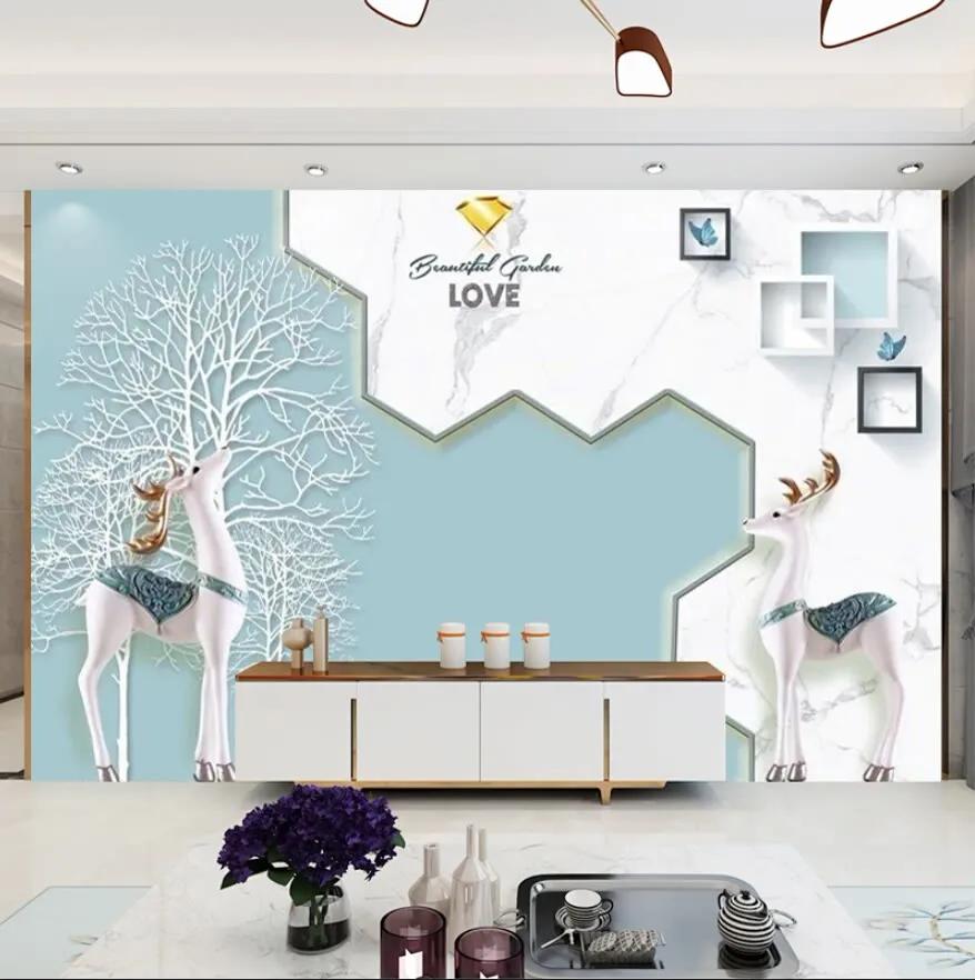 电视背景墙装修效果图大全简易款,100款主卧电视背景墙