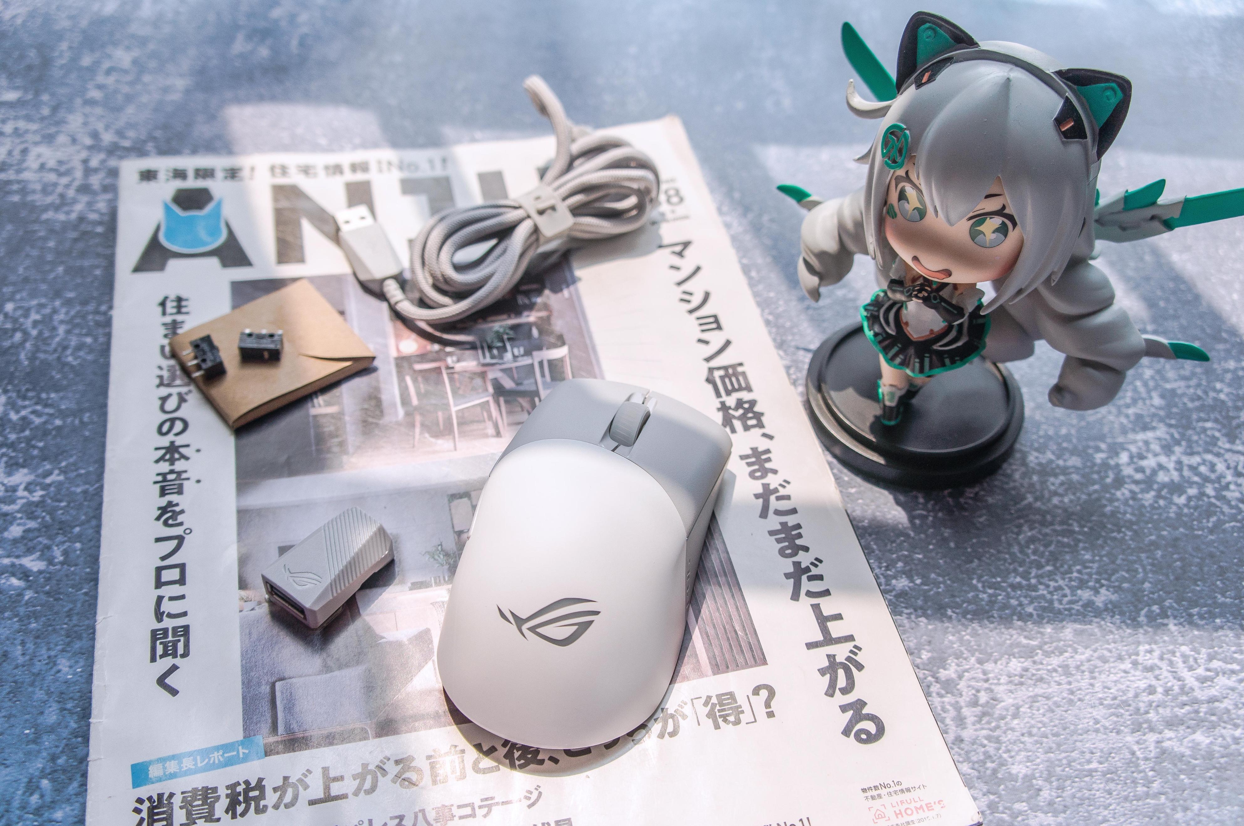 rog月刃无线鼠标评测怎么使用,rog月牙鼠标评测