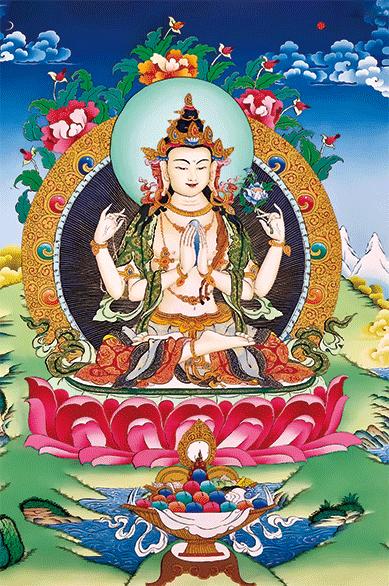 大日如来唐卡的寓意和象征,扎基拉姆前世今生唐卡什么寓意