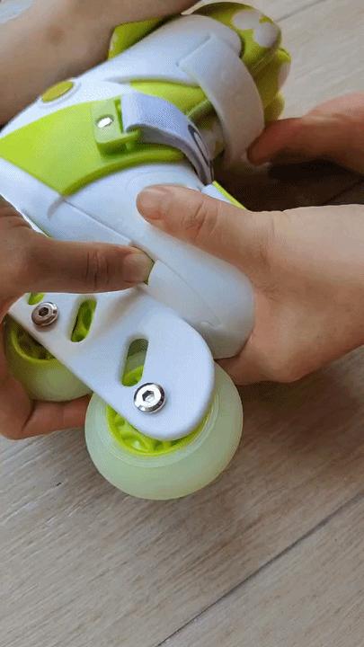 孩子安全是底线,酷骑轮滑鞋r1真实测评