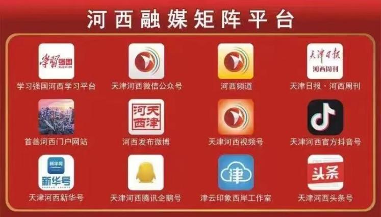 津网推介|2022年天津最具传播影响力政务新媒体之“天津河西”微信公众号微博账号