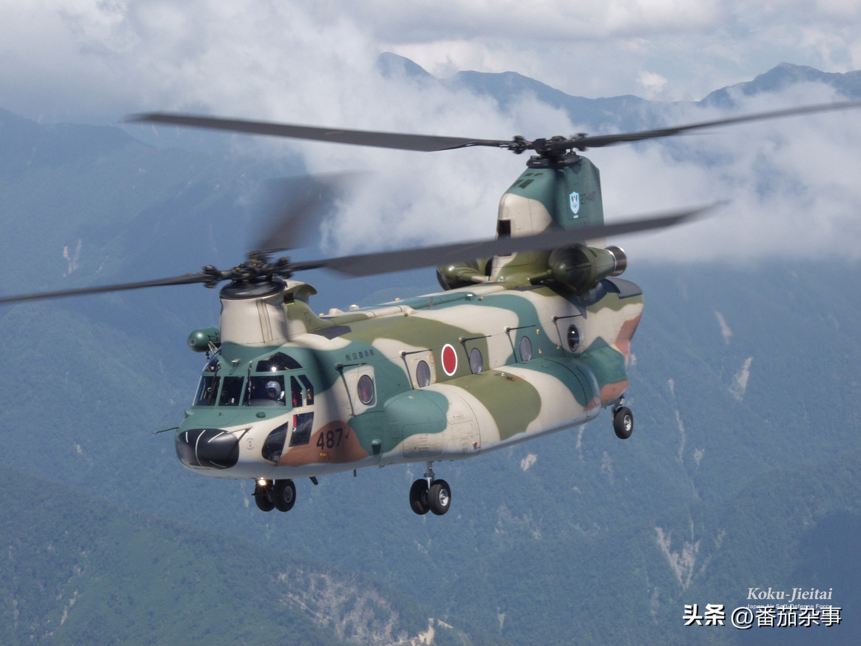 自卫队mh53直升机,日本陆上自卫队ch-47直升机