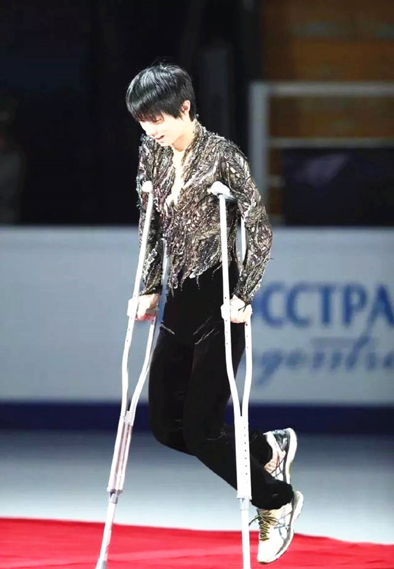 羽生结弦花滑拿花,羽生结弦就算是滑冰也会说三道四