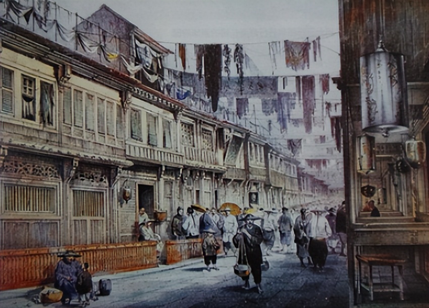 清朝的广州十三行是什么,清末广州十三行