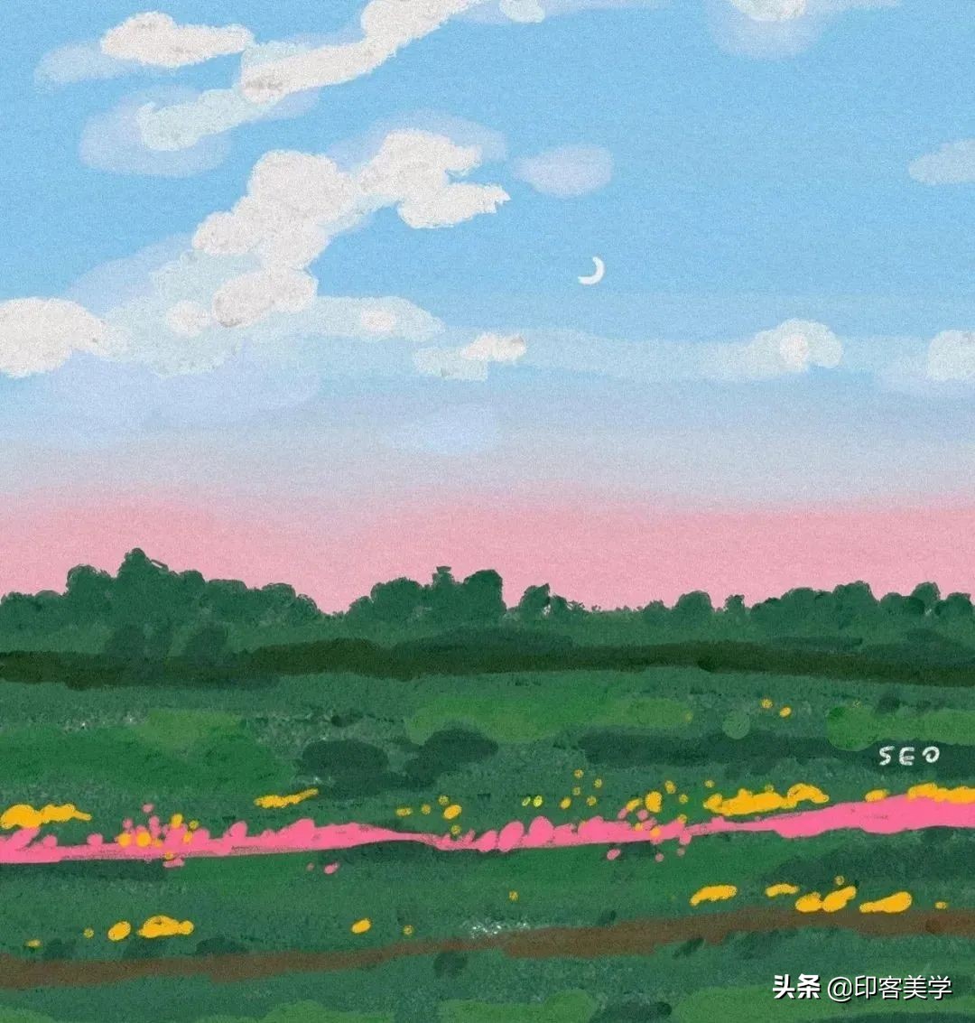 小众插画头像,分享给大家一组我的原创插画头像