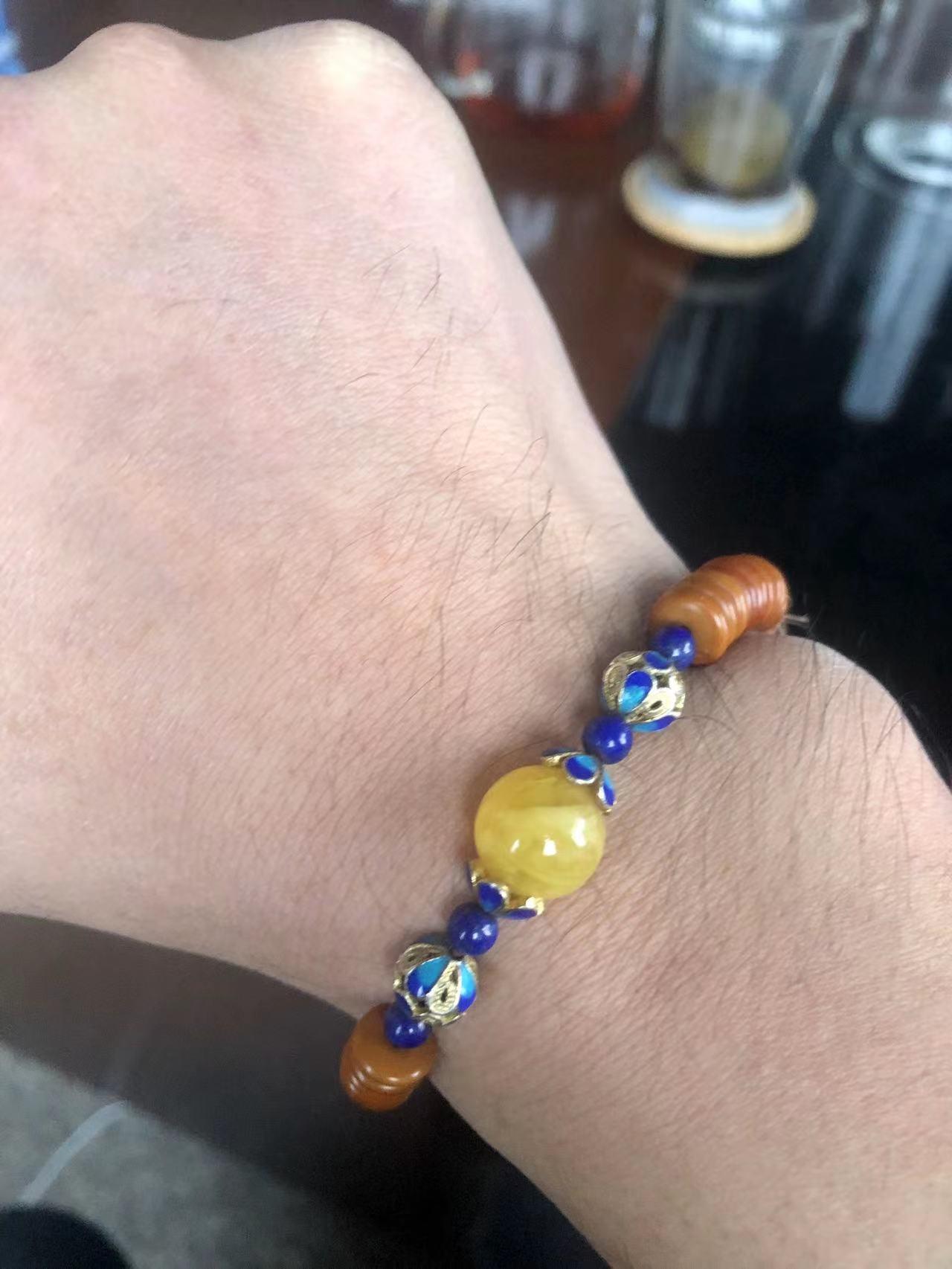 橄榄木的手串,最好看的文玩橄榄手串