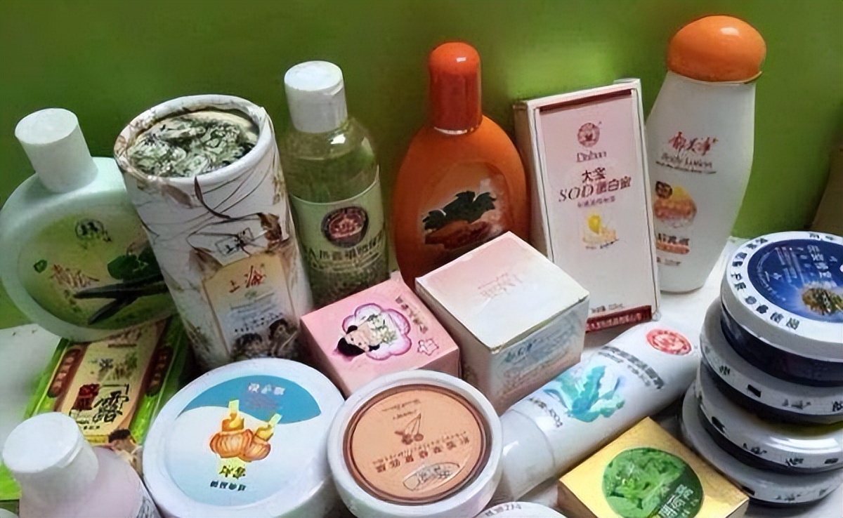 老牌国货护肤品包装,包装丑但好用的国货