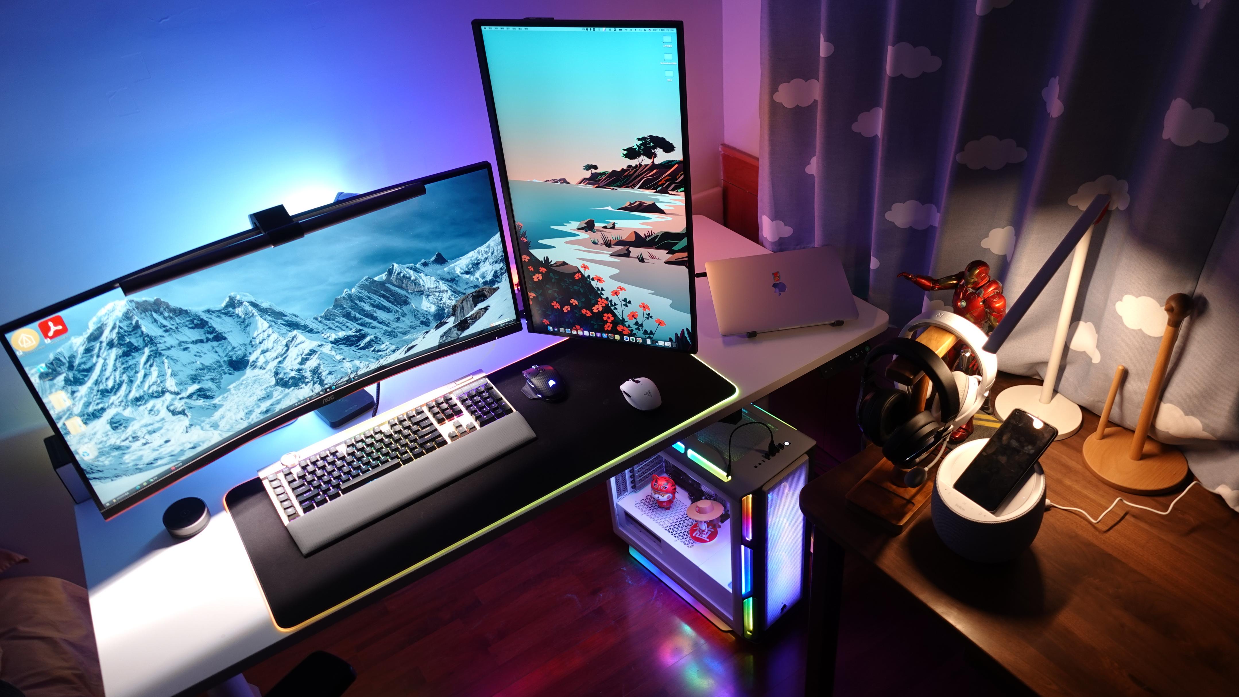 电脑桌搭配改造从零开始,自己改造多功能电脑桌