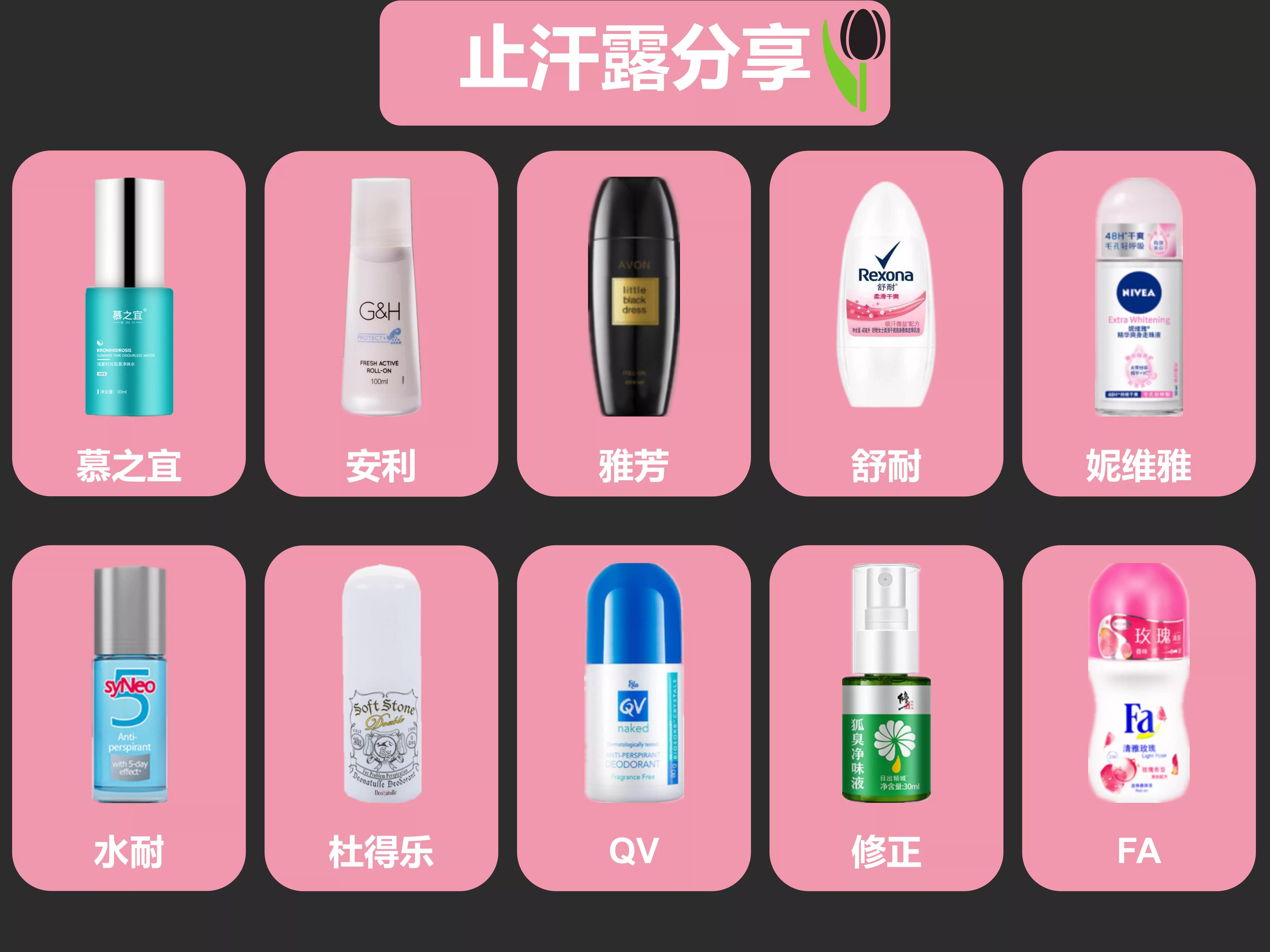 止汗露防脱妆,精选10款温和无刺激止汗露推荐