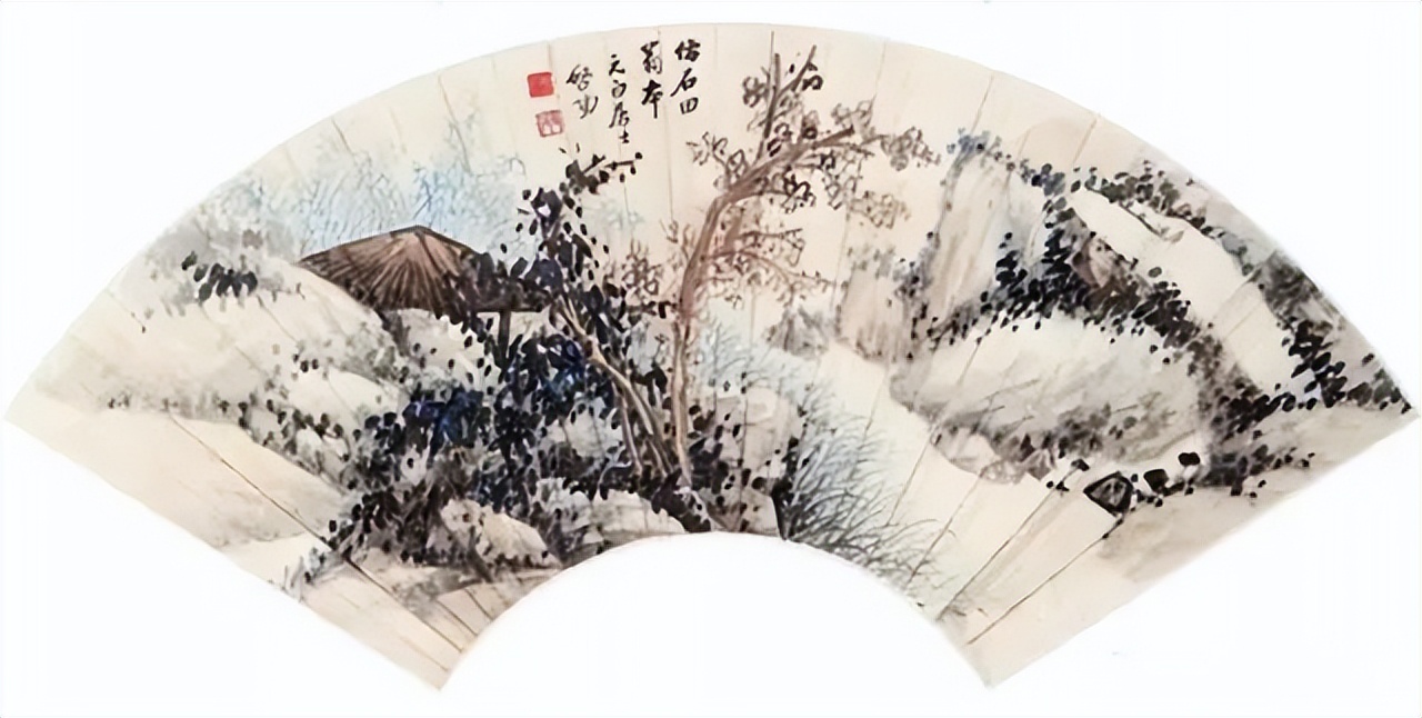 沈周虎丘十二景图册高清欣赏,沈周吴门十二景